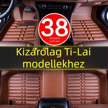 Bőr autópadlószőnyegek Nissan Teana 7. generációhoz – teljes lefedettség