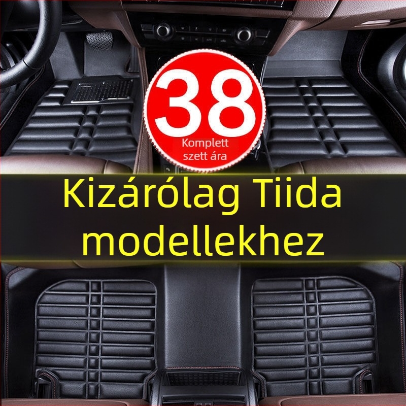 Bőr autópadlószőnyegek Nissan Teana 7. generációhoz – teljes lefedettség