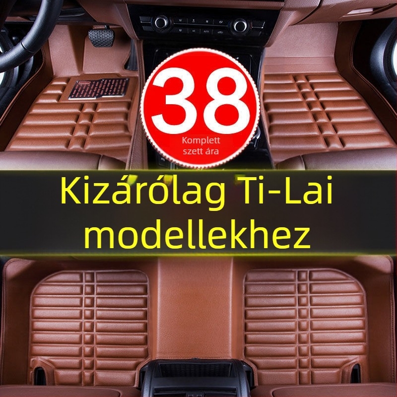 Bőr autópadlószőnyegek Nissan Teana 7. generációhoz – teljes lefedettség