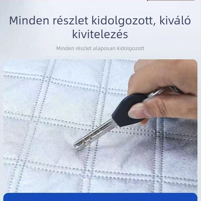 VW Bora első szélvédő takaró – mágneses záródás, anti-fagyás és anti-hó védelem, téli megerősített dizájn, ABS+LED anyag, rögzítés szívócsésze segítségével