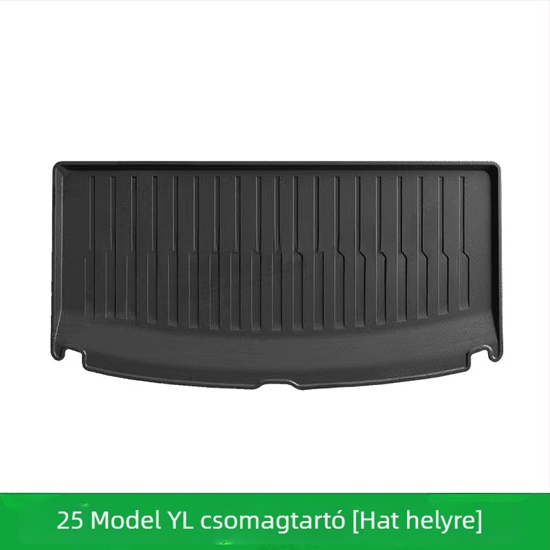 Tesla Model Y/L padlószőnyegek, TPE anyag, szőnyeg-stílus, első és hátsó tároló matracok, 91–100% összetétel