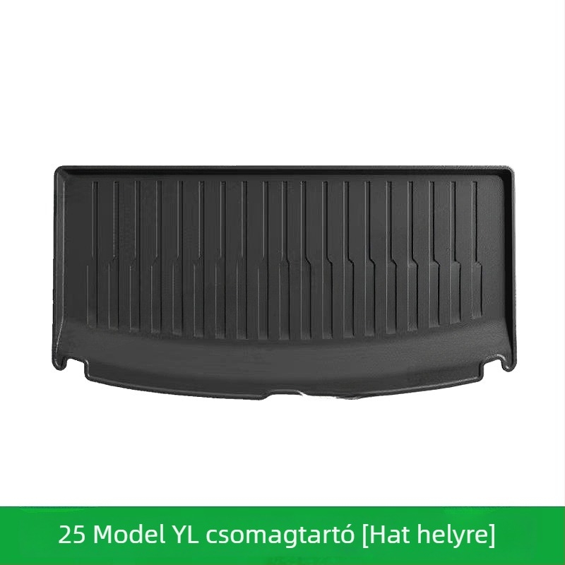 Tesla Model Y/L padlószőnyegek, TPE anyag, szőnyeg-stílus, első és hátsó tároló matracok, 91–100% összetétel