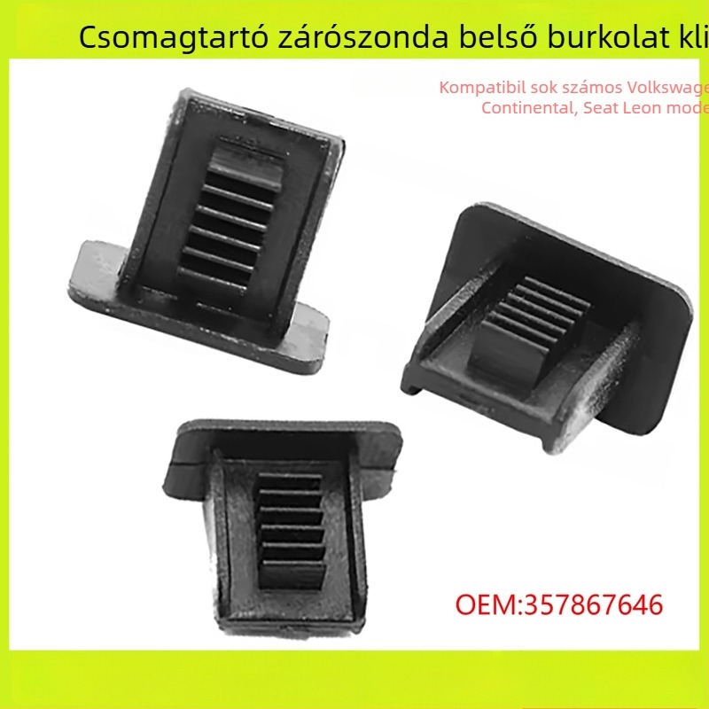Tető belső burkolat klipsz – Modell 357867646, Műanyag; Kompatibilis: Volkswagen, Audi, Seat, Skoda, Bentley