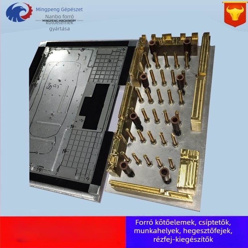 Mingpeng forróolvasztó rögzítő készülékek – 220V, pneumatikus hajtás, félautomata vezérlés, műanyag hegesztésre, beágyazásra és rögzítésre