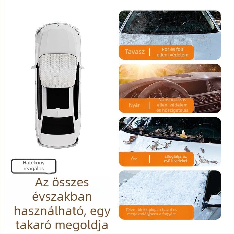 Sűrített hóvédő pajzs, kártya-beépített telepítés, univerzális, elülső alkatrészekhez.