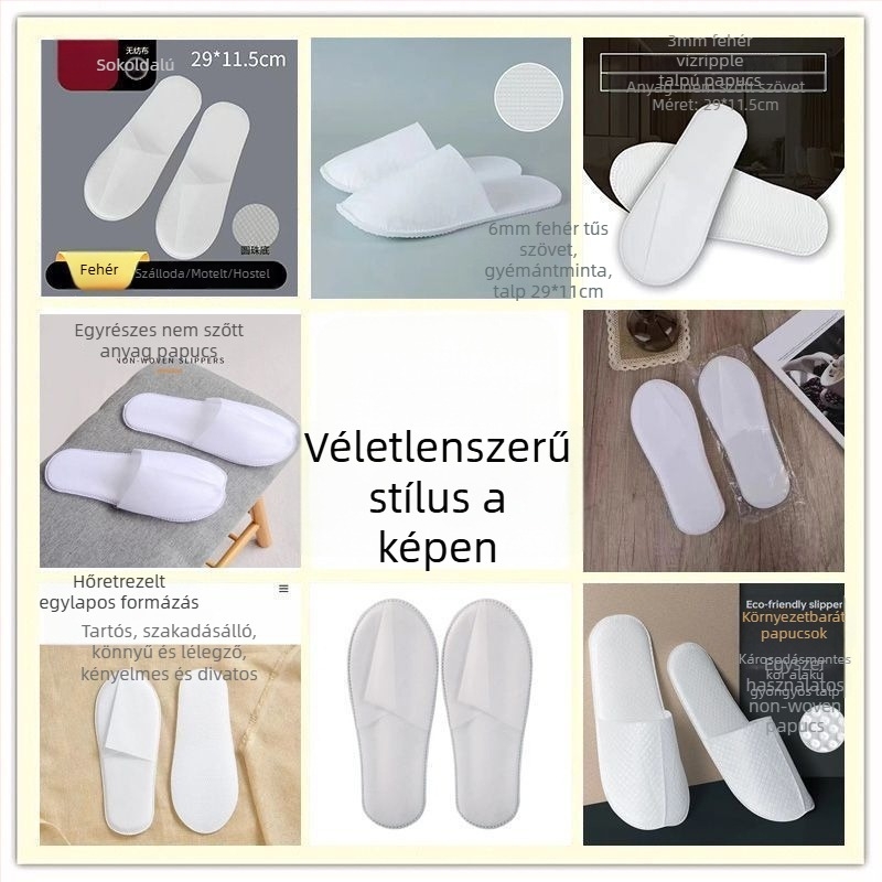 Női EVA papucsok, vízálló, gyapjú bélés, vastag talppal, beltéri és kültéri használatra