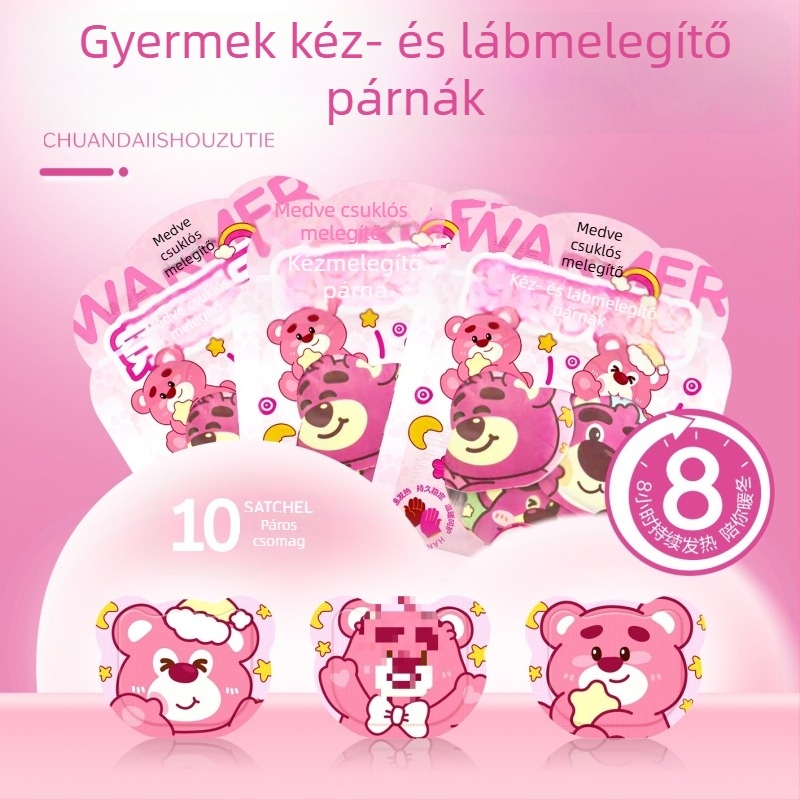 Bear QuanQuan Hordozható kéz- és lábmelegítő — hordozható melegítés gyerekeknek, diákoknak és felnőtteknek