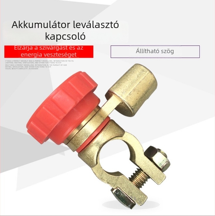 There Shun autó akkumulátor kapcsoló, cink ötvözet, elektromos szerszámokhoz