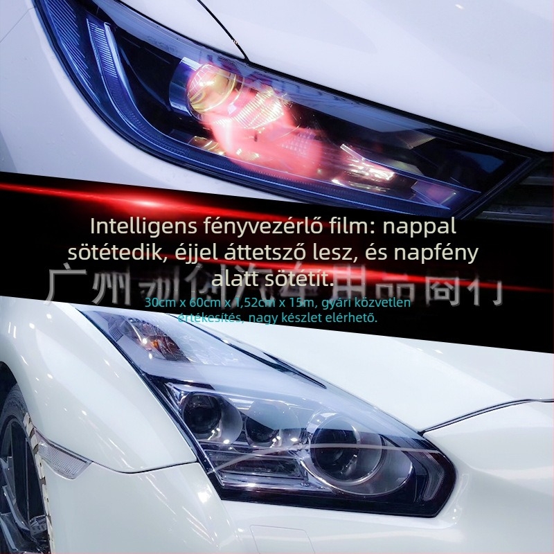 Lingchuang TPU lámpa matricák – nem személyre szabható, ragasztós telepítés, védőfilm a karcolások ellen