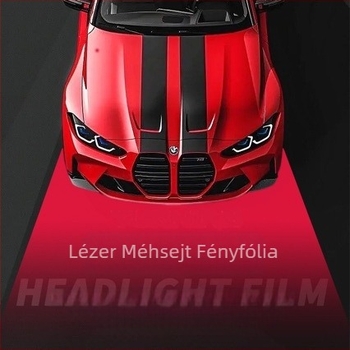 Méhsejt mintázatú lézeres fényszóróvédő fólia – univerzális autókhoz és motorkerékpárokhoz