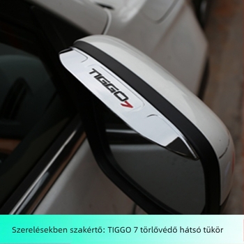 Chery Ruihu 7-hez külső tükrön eső szemöldök dekoratív matrica, műanyag, testreszabható, Ekano Car Products