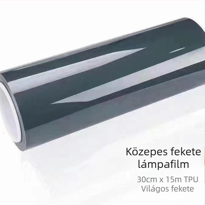 TPU autó lámpa védőfilm, testreszabható, kompatibil minden autómodellhez, fényáteresztés 90%, UV védelem 90%, vastagság 7 mil