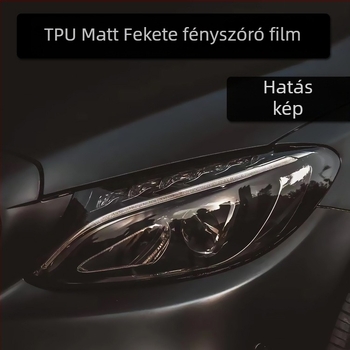 Fejlámpa védőfilm (TPU) – önjavító, karcolásálló, FILMFAN, előre és hátra lámpákhoz