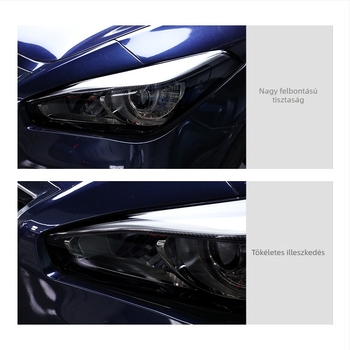 Infiniti fényszóró- és hátsó lámpa TPU védőfólia — karcolásálló, logónyomtatás, testreszabás