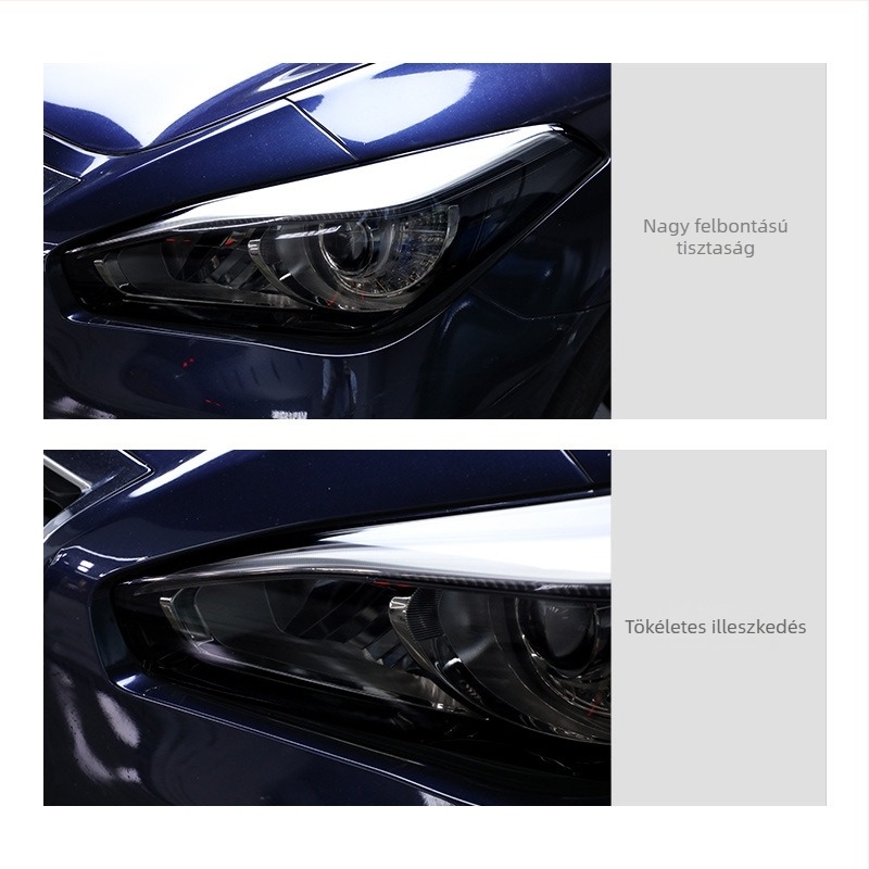 Infiniti fényszóró- és hátsó lámpa TPU védőfólia — karcolásálló, logónyomtatás, testreszabás