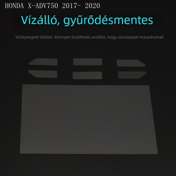 Műszerfalvédő fólia HONDA X-ADV750 2017-2020, karcolás elleni