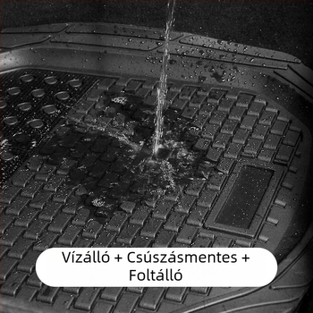 Autópadló szőnyeg — egy darabos, PVC csúszásmentes anyag, 5 mm vastagság, általános modellekhez, Taizhou eredet