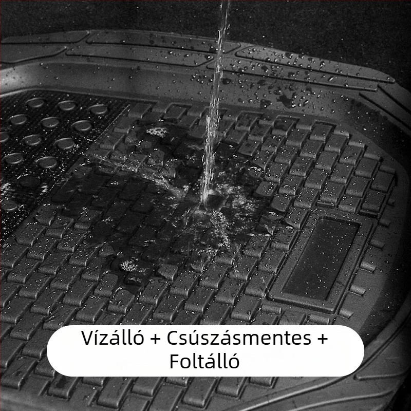 Autópadló szőnyeg — egy darabos, PVC csúszásmentes anyag, 5 mm vastagság, általános modellekhez, Taizhou eredet