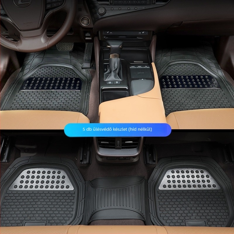 Autópadló szőnyeg — egy darabos, PVC csúszásmentes anyag, 5 mm vastagság, általános modellekhez, Taizhou eredet