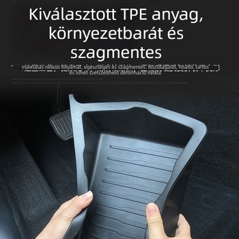 Tesla Model Y alatti üléstároló doboz — bőr, ülés alatti használat, testreszabható feldolgozás, logó nyomtatás