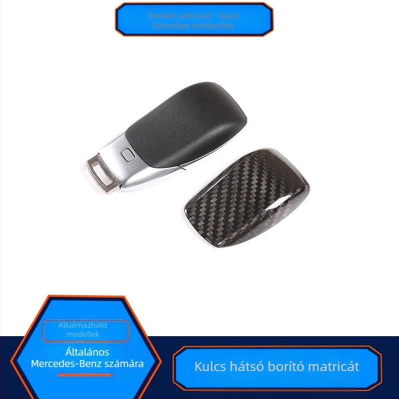 Aikorivi Mercedes-Benz Kulcs Tok – Valódi szénszálas, Modell Ak-123