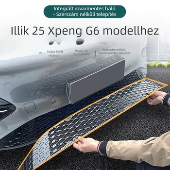 Xiaopeng G6 rovarvédő háló (25 variáns), szerelés szétbontás nélkül, autós kiegészítő a 2025-ös G6 modellekhez