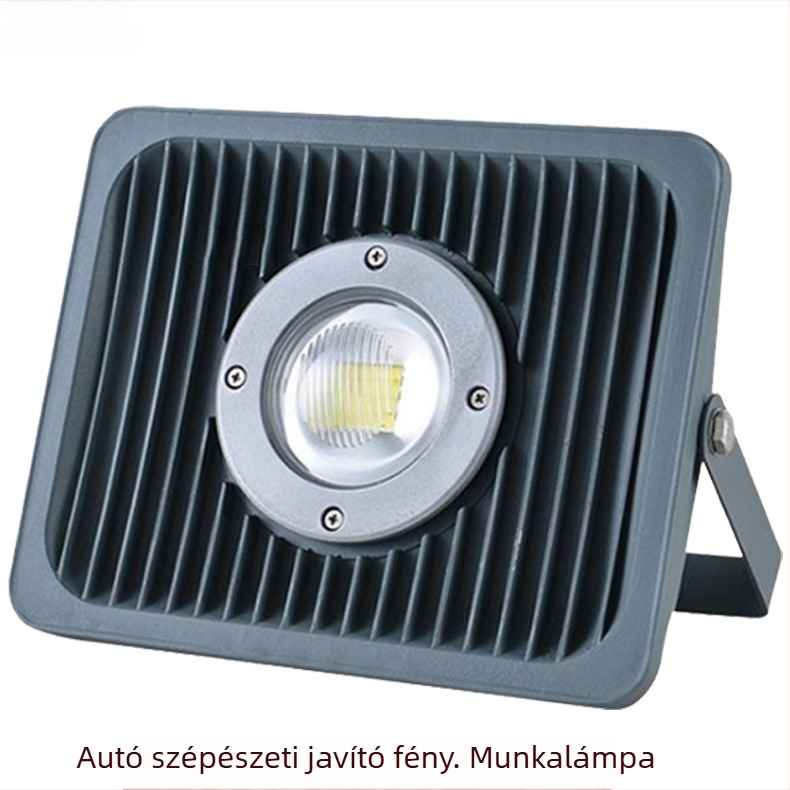 Autóápolási lámpa alumínium házzal, 50W, 220V, IP65, CRI 90