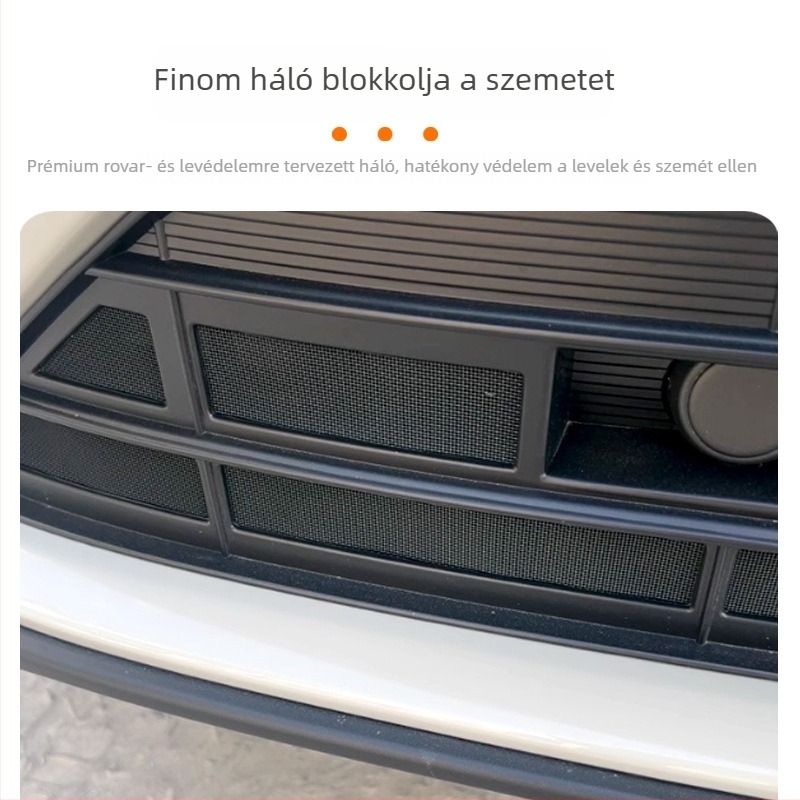 Első és középső radiátorgrillhez készült szúnyogháló a második generációs Haval Xiaolong Max számára — King Kong net + ABS, Márka Good Walking