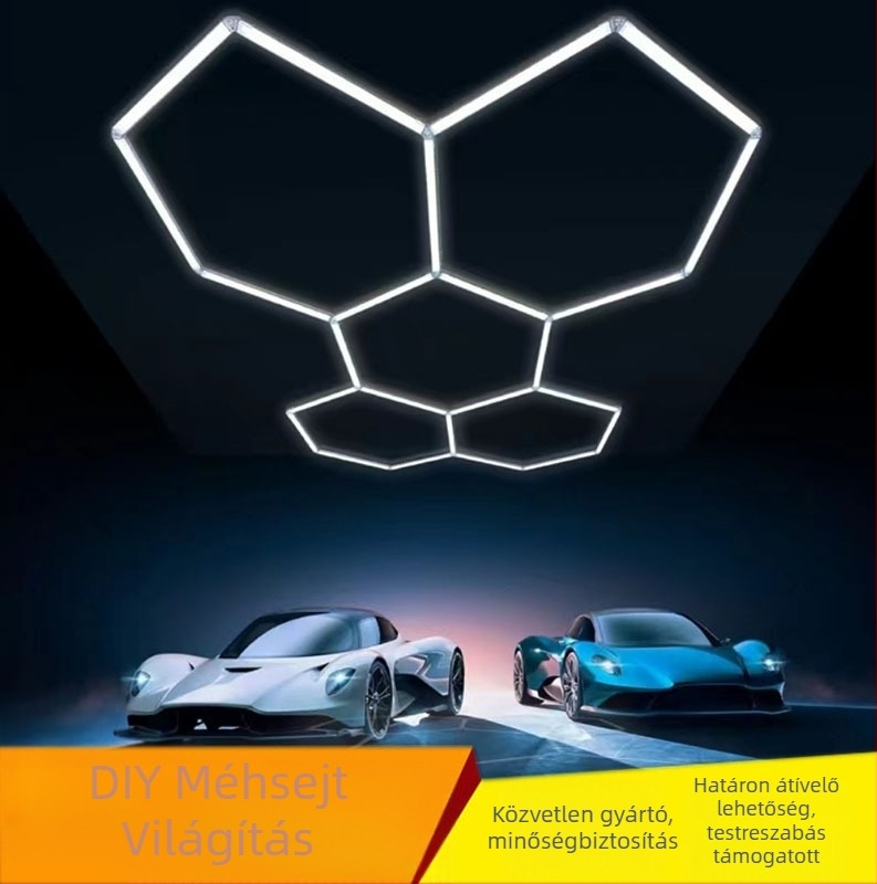 IOED-5-110 LED garázslámpa műhelyekhez, 192W, 19200 lm, 85-265V, 500000 h