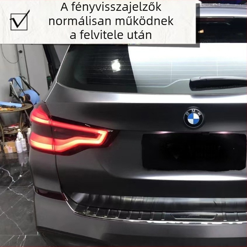 TPU fényszóró fólia autókhoz – puha, átlátszó védőfólia