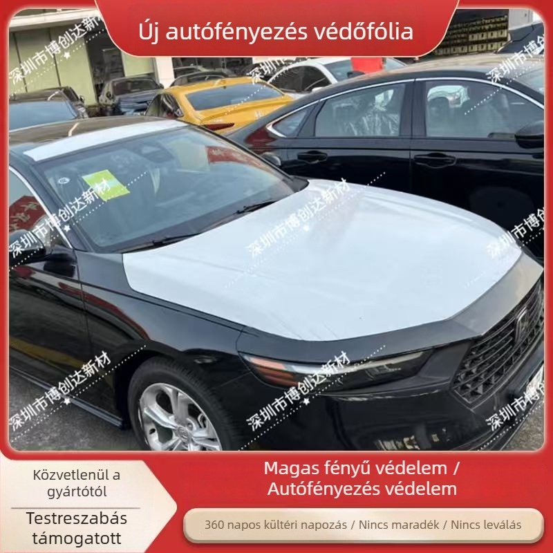 Új autó fényezésvédő fólia – OEM alkalmazáshoz