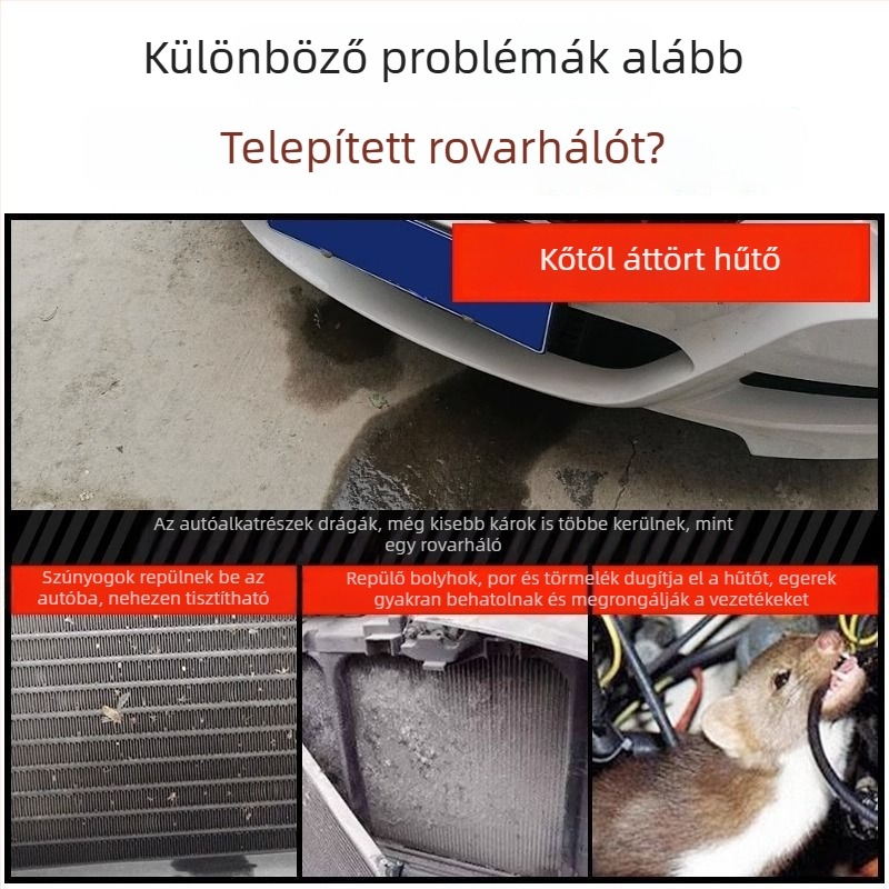 Radiátor rovarháló középső rácsos szűrővel és Willow Catkin Net a Range Rover Executive 2023-hoz