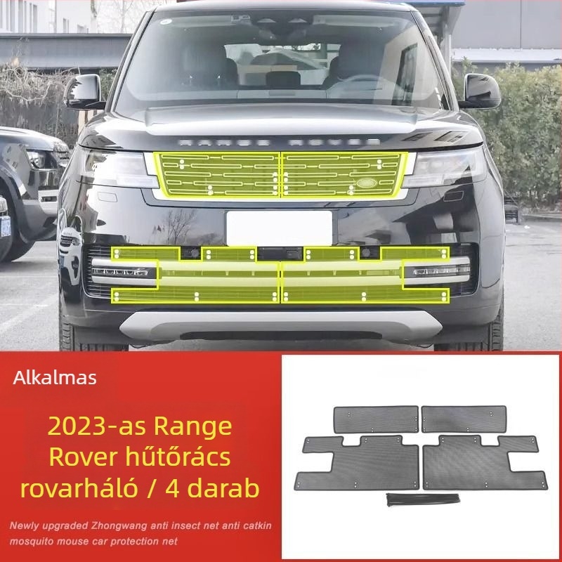 Radiátor rovarháló középső rácsos szűrővel és Willow Catkin Net a Range Rover Executive 2023-hoz