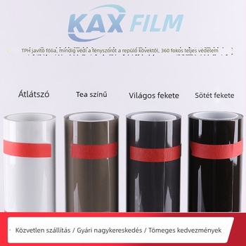 TPH sötétített fényszóró és hátsó lámpa védőfilm, önreparáló és karcolásálló felülettel