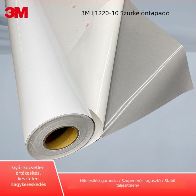 3M PVC kültéri matricák — PVC vinilfilm, hossz 50 m, szélességek 1,27/1,37/1,52 m