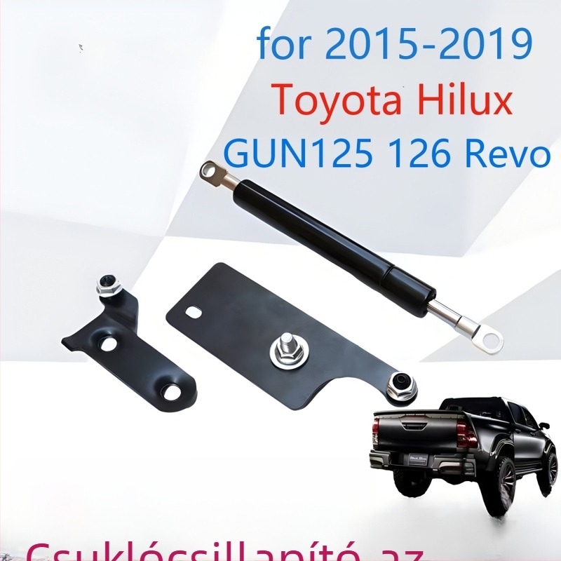 Hidraulikus bufferrúd a hátsó csomagtérajtóhoz Hilux 2015–2020 Gun125/126 | Márka: Zhuohao | Testreszabás elérhető