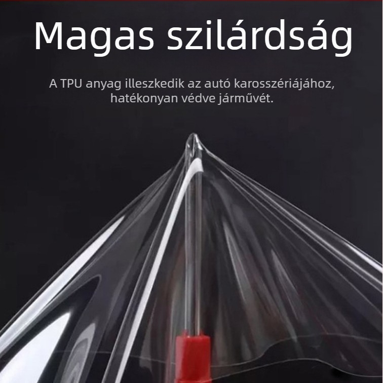 Autóajtó él védőfilm — átlátszó TPU, ütközés- és karcolás elleni, öntapadó, egyszínű