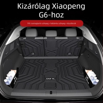 Xpeng G6/G9 csomagtartó matrac, 25 modellhez illeszkedő, TPE körbefogás, vastagított autó dekorációs kiegészítő