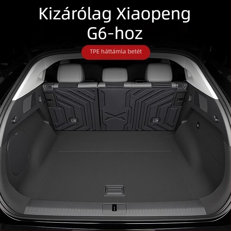 Xpeng G6/G9 csomagtartó matrac, 25 modellhez illeszkedő, TPE körbefogás, vastagított autó dekorációs kiegészítő