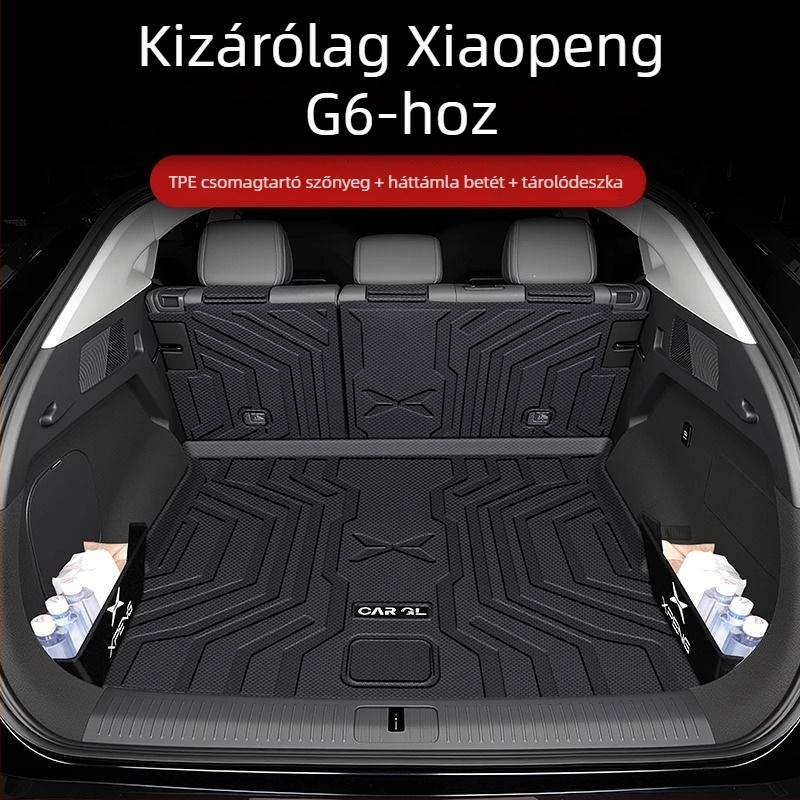 Xpeng G6/G9 csomagtartó matrac, 25 modellhez illeszkedő, TPE körbefogás, vastagított autó dekorációs kiegészítő