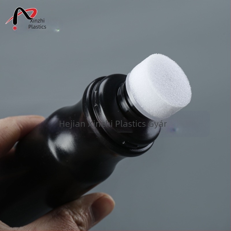 Üres üveg autóüveghez - 75-100 ml, PE műanyag, csomagolás típusa: edény, fedővel