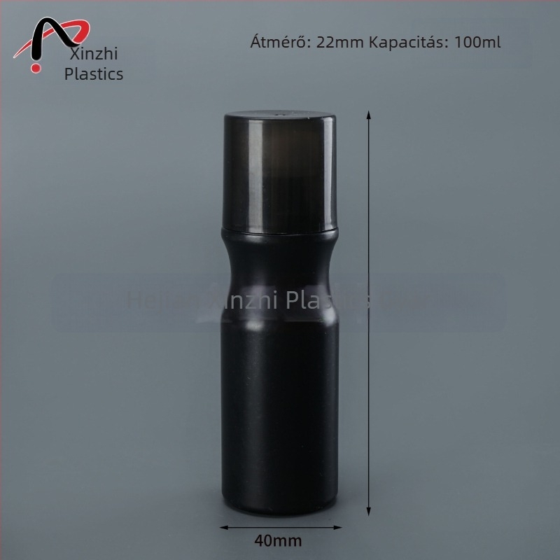 Üres üveg autóüveghez - 75-100 ml, PE műanyag, csomagolás típusa: edény, fedővel