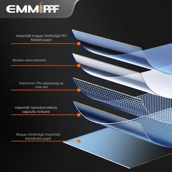 TPU matt autófestékvédő fólia, tapadóerő 300%, telepítés vákuumos csészével