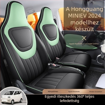 Wuling Hongguang Mini EV ülésvédők, Macaron stílus, 24 modellből álló készlet, belső kiegészítők