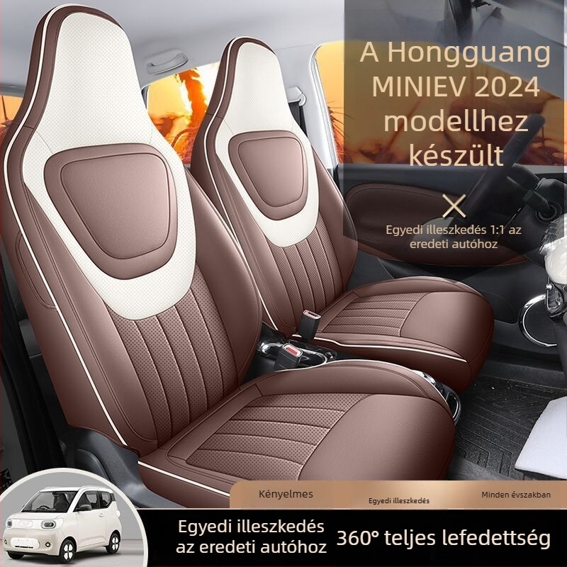 Wuling Hongguang Mini EV ülésvédők, Macaron stílus, 24 modellből álló készlet, belső kiegészítők