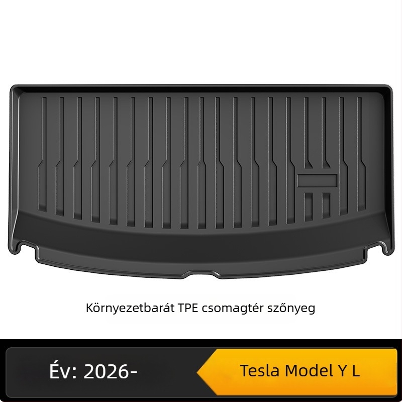 Tesla Model Y belső padlószőnyegei és csomagtértakarói - TPE egész évben használható, testreszabható
