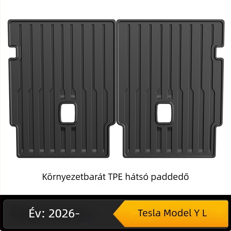 Tesla Model Y belső padlószőnyegei és csomagtértakarói - TPE egész évben használható, testreszabható