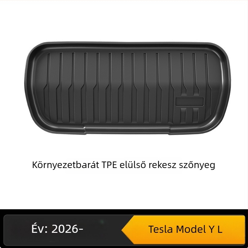 Tesla Model Y belső padlószőnyegei és csomagtértakarói - TPE egész évben használható, testreszabható