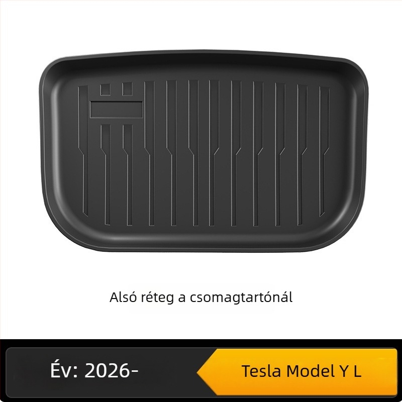 Tesla Model Y belső padlószőnyegei és csomagtértakarói - TPE egész évben használható, testreszabható