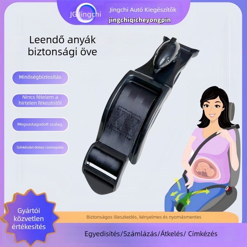 Autóbiztonsági öv hosszabbító terhes nők számára — ABS, Modell 70178, Snap-on telepítés